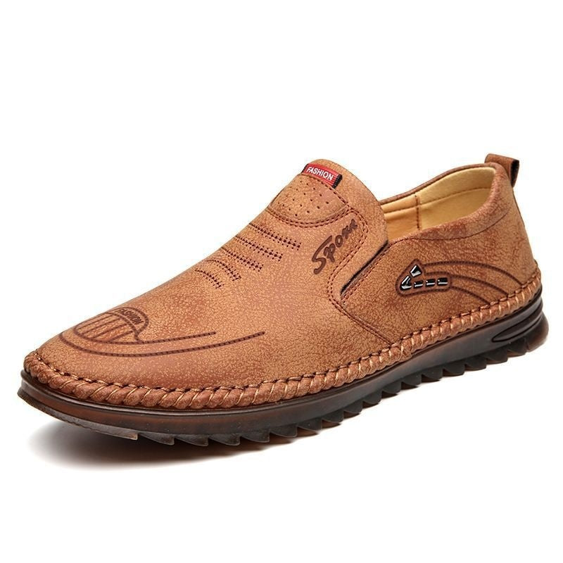 Mocassins en Cuir Véritable - Confort Souple