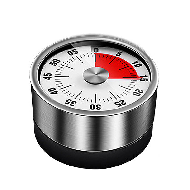 ZeitMeister Stainless Steel Kitchen Timer — 60-Minute Dial