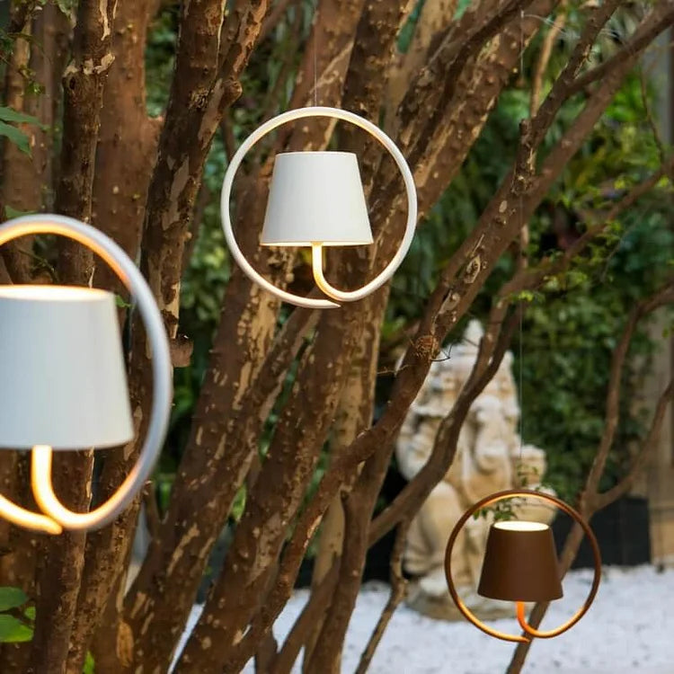 NovaCrest Rechargeable Pendant Light for Indoor and Outdoor
