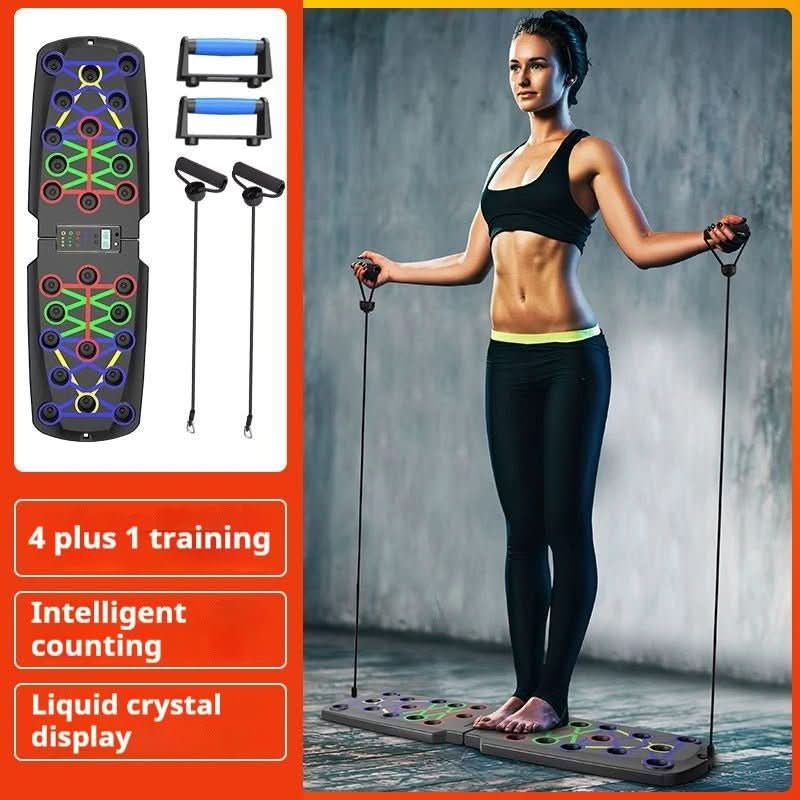 CoreFlex ערכת אימון ביתית קומפקטית — מערכת כושר מקיפה לכל הרמות