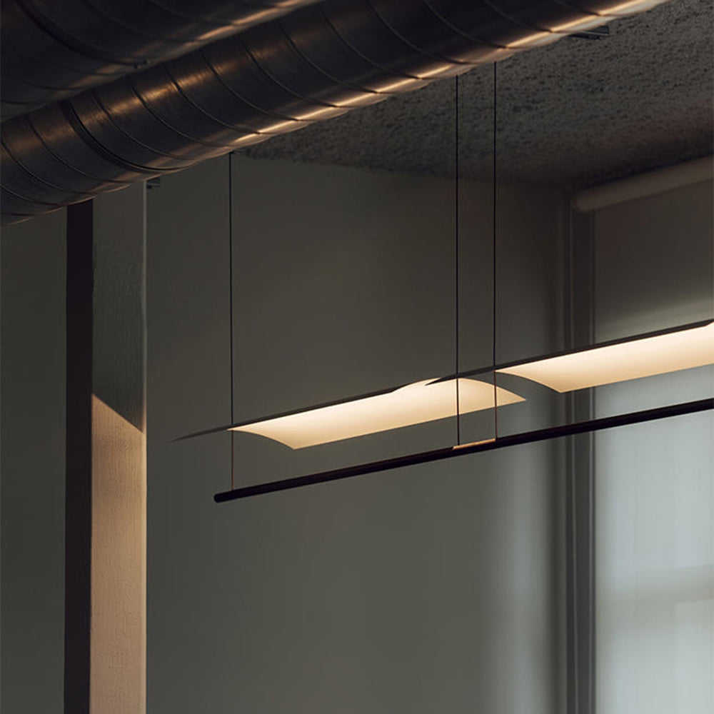 Arisha Minimalist Linear Metal Pendant Light | ventumra