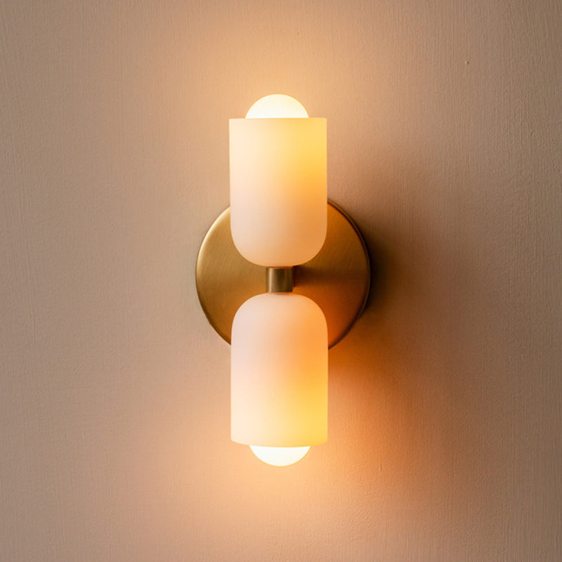 Valentina Modern LED Indoor Wall Lamp Gold Black Living Room Bedroom | ventumra