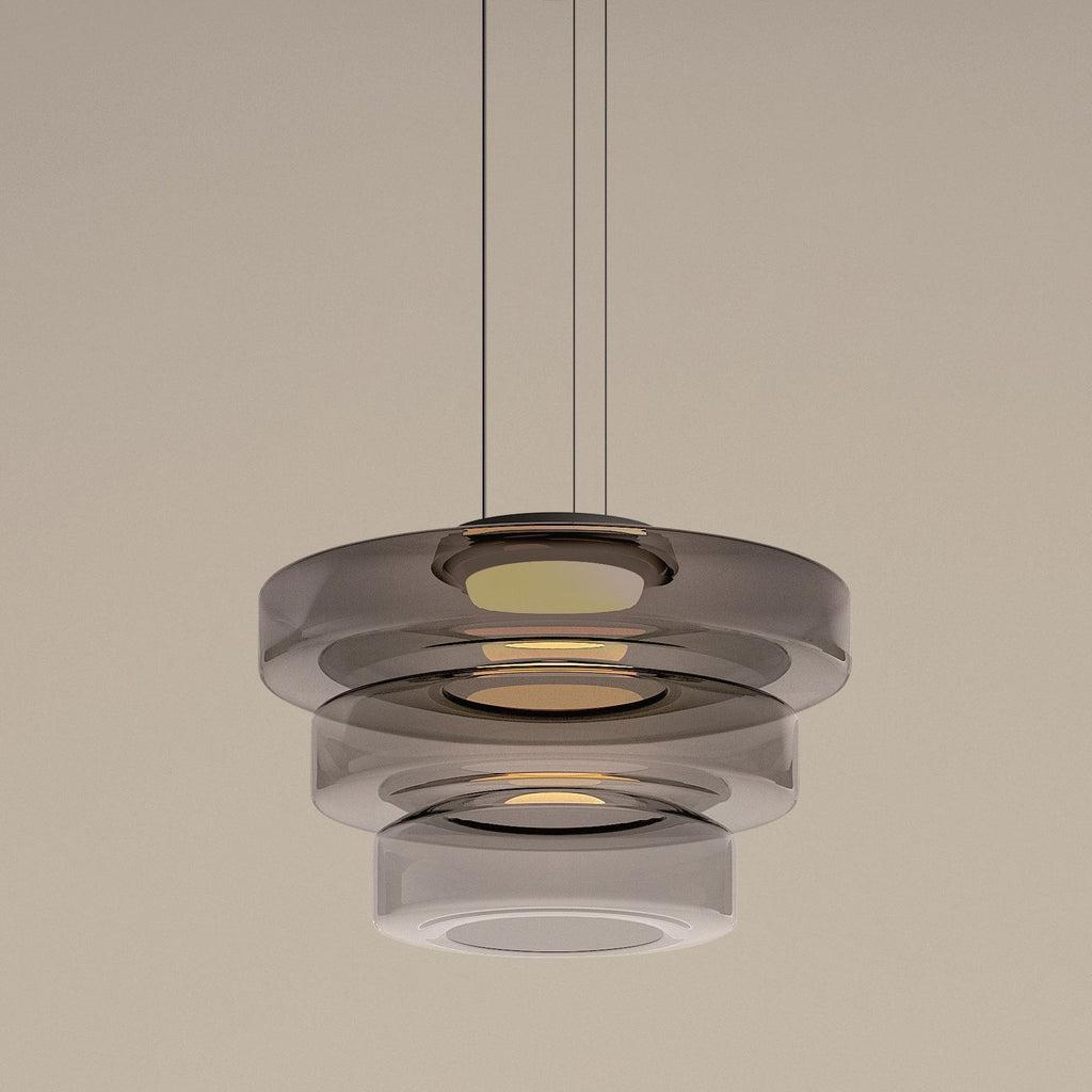Jojo Glass Pendant Light Multi-tiered Structure | ventumra