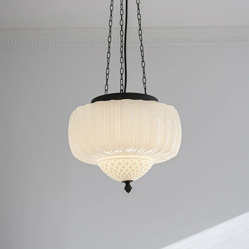 LyraNova White Minimalist Pendant Light for Modern Interiors