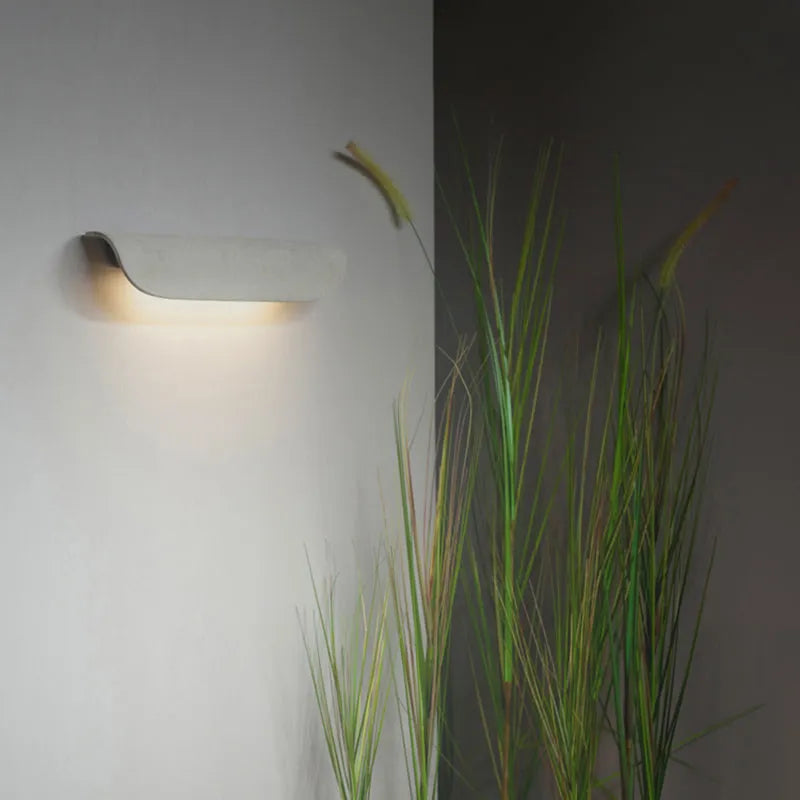 Ray Modern Outdoor Wall Lighting, Waterproof, Curved | ventumra