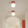 Valentina Modern Flush Mount Ceiling Light Metal Glass Bedroom - Neutralighting