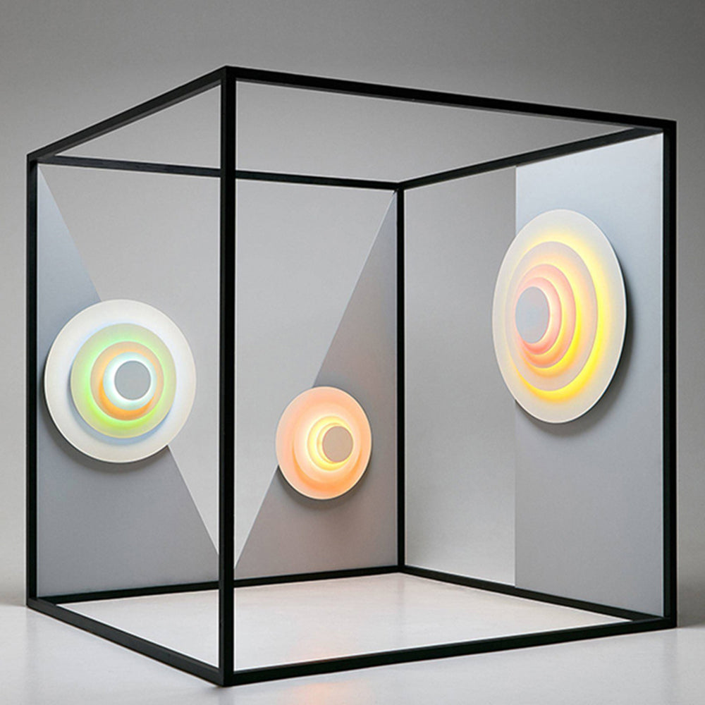 Aria Circular 3-in-1 Colorful LED Wall Lamp | ventumra