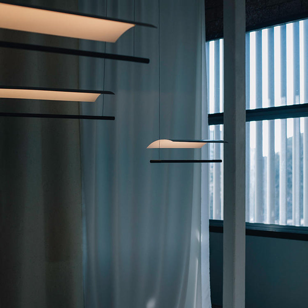 Arisha Minimalist Linear Metal Pendant Light | ventumra