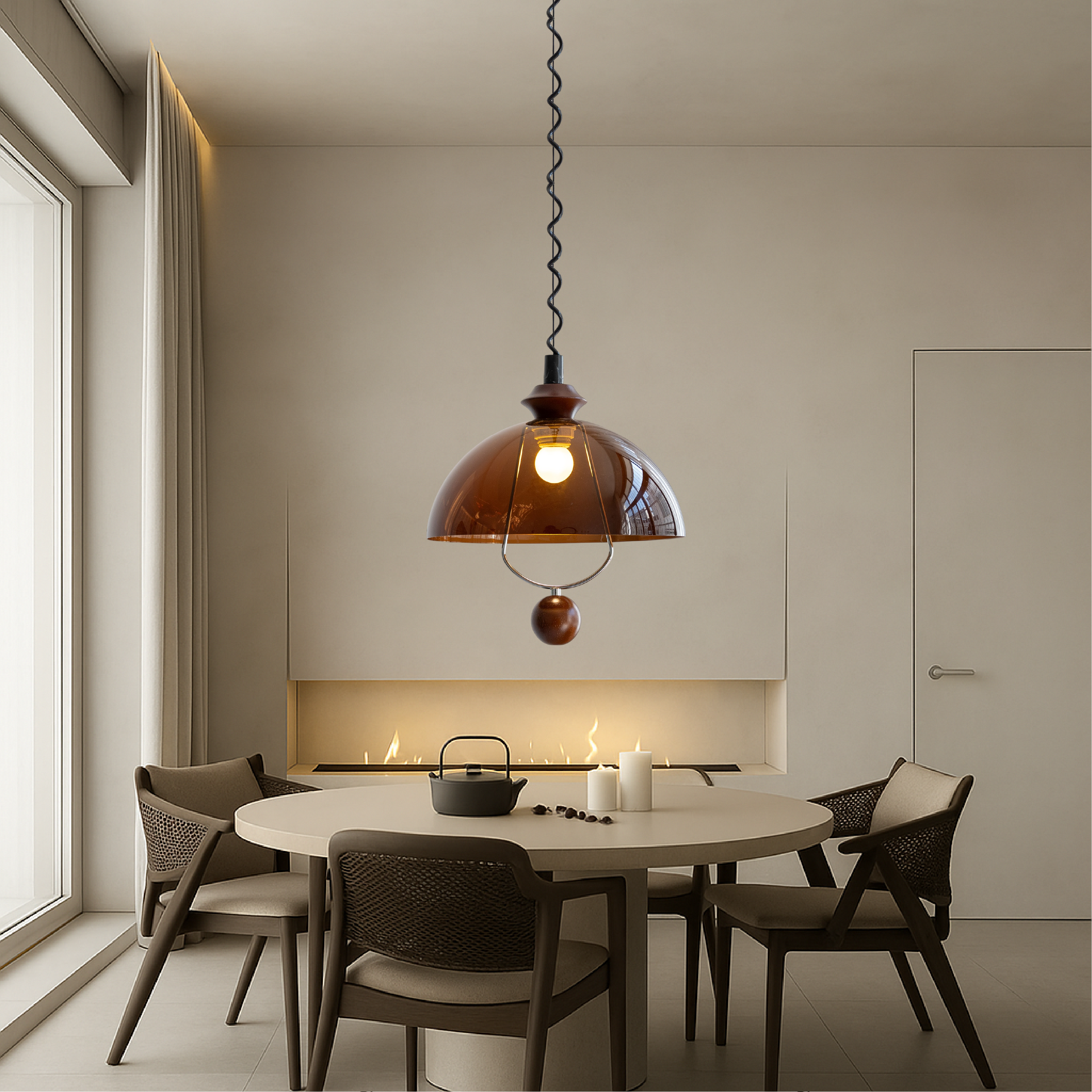 Marcelline | Antique Hanging Pendant Light For Dining