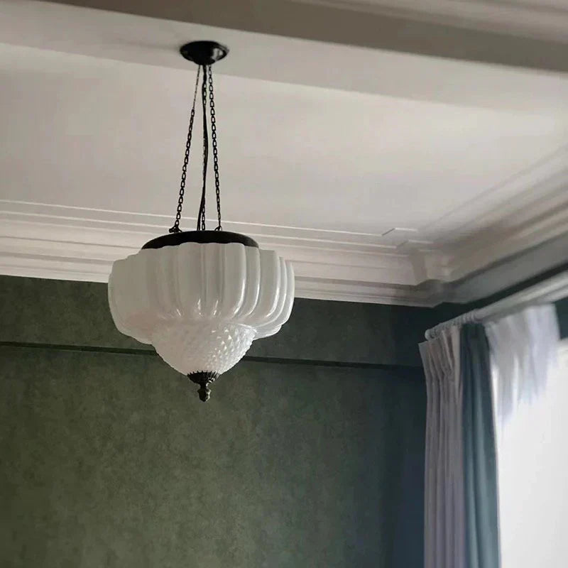 LyraNova White Minimalist Pendant Light for Modern Interiors