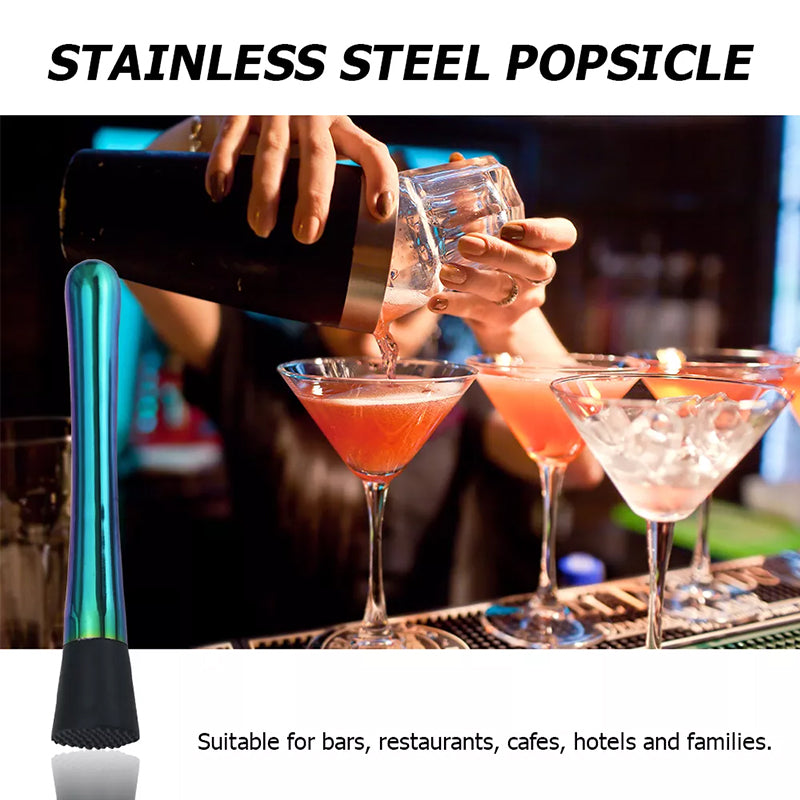 Triturador de gelo ChillMaster em aço inoxidável para cocktails e bebidas