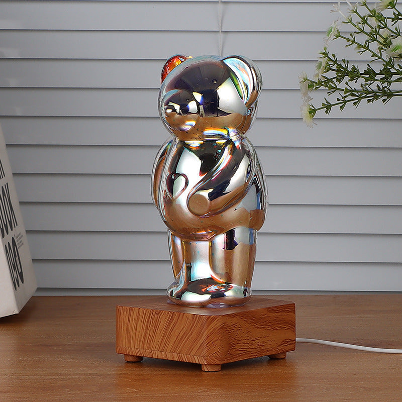 CuddleSpark Bear Glow Lamp for Kids' Rooms and Naps