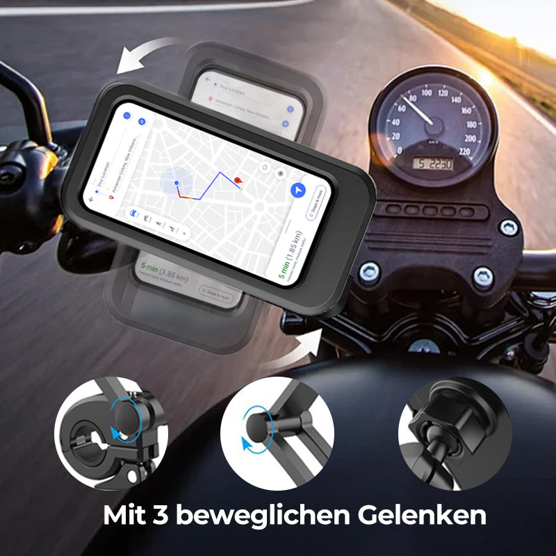 Voděodolný držák smartphonu na kola a motocykly