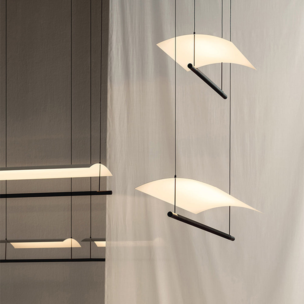Arisha Minimalist Linear Metal Pendant Light | ventumra