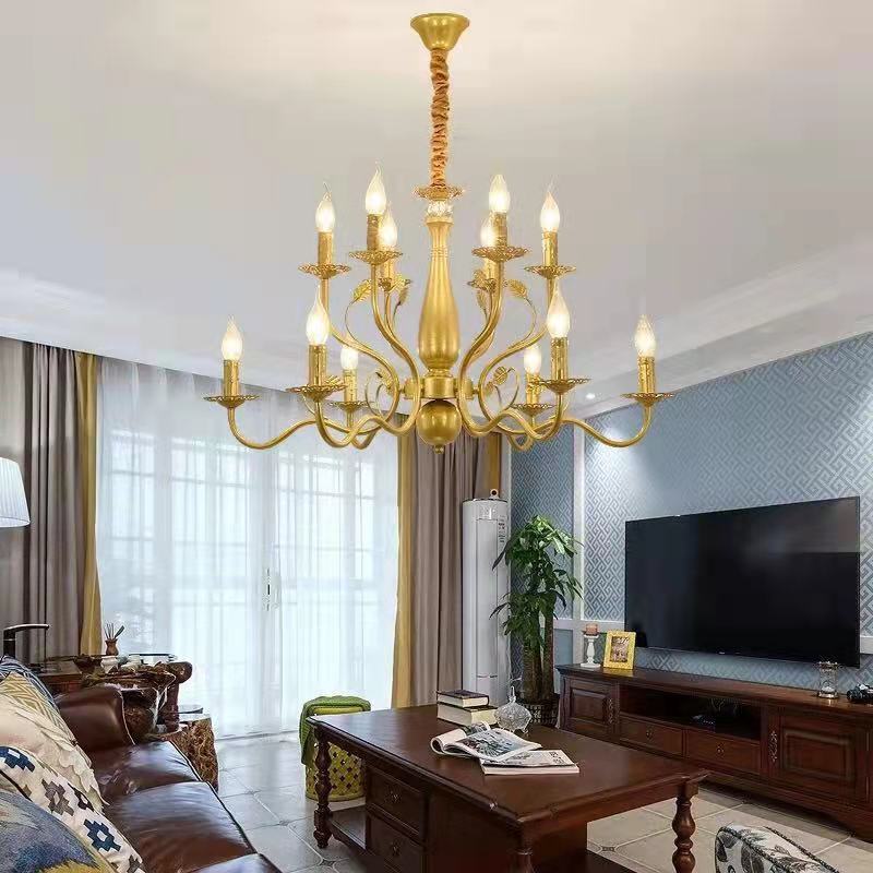 Silva Chandelier Rustic Glass Living Room Bedroom - Neutralighting