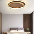 Arisha Modern Rund Dimmable Ceiling Light Gold Metal Acrylic Bedroom - Neutralighting