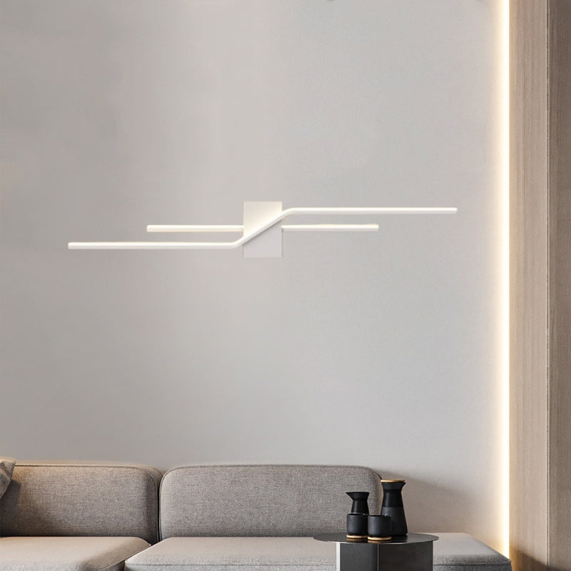Arisha Minimalist Linear Metal Vanity Wall Light | ventumra