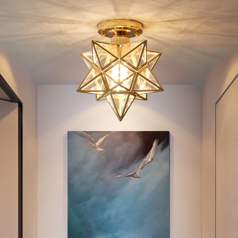 Arisha Classic Flush Mount Ceiling Light Bedroom | ventumra