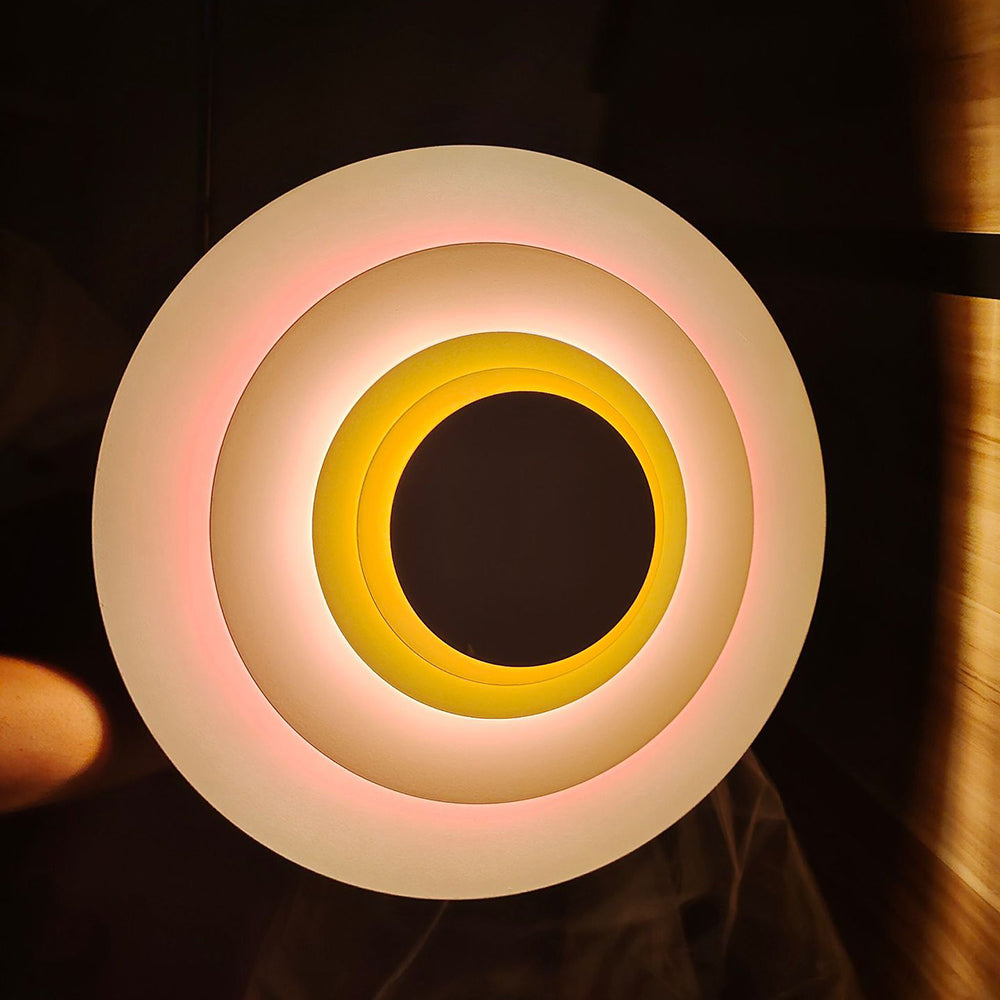 Aria Circular 3-in-1 Colorful LED Wall Lamp | ventumra