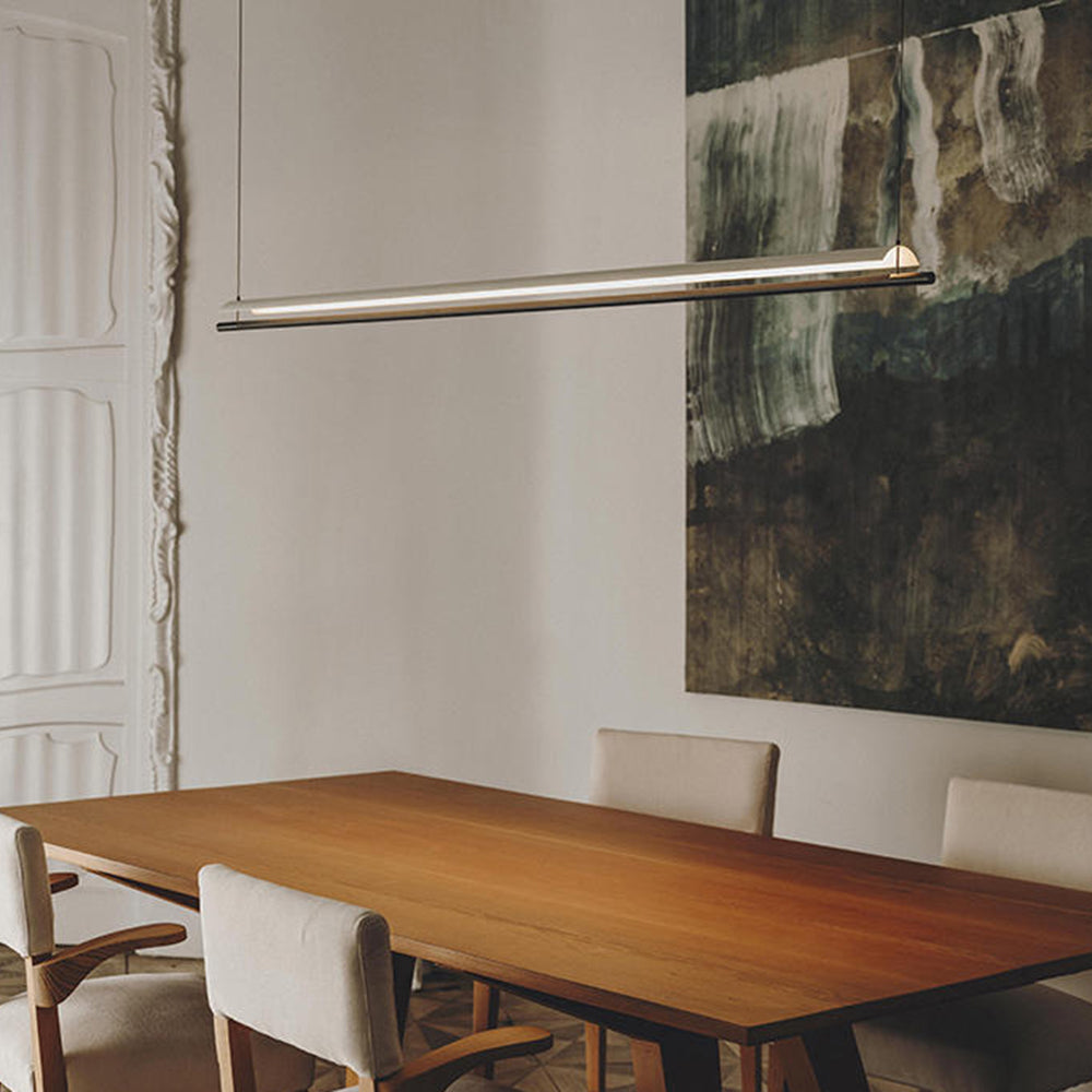 Arisha Minimalist Linear Metal Pendant Light | ventumra