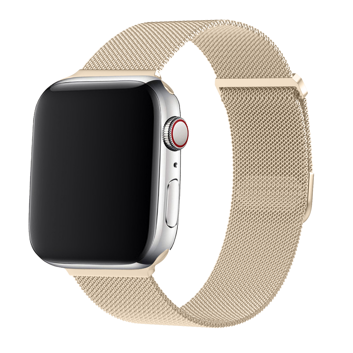 Bracelete para Apple Watch com pulseira Milanesa Retro Dourada | Ventumra