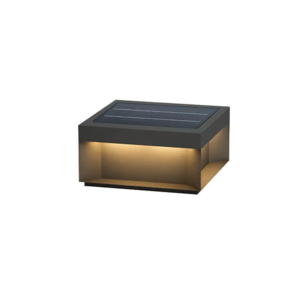 Elow Outdoor Post Lamps Modern Square Solar | ventumra