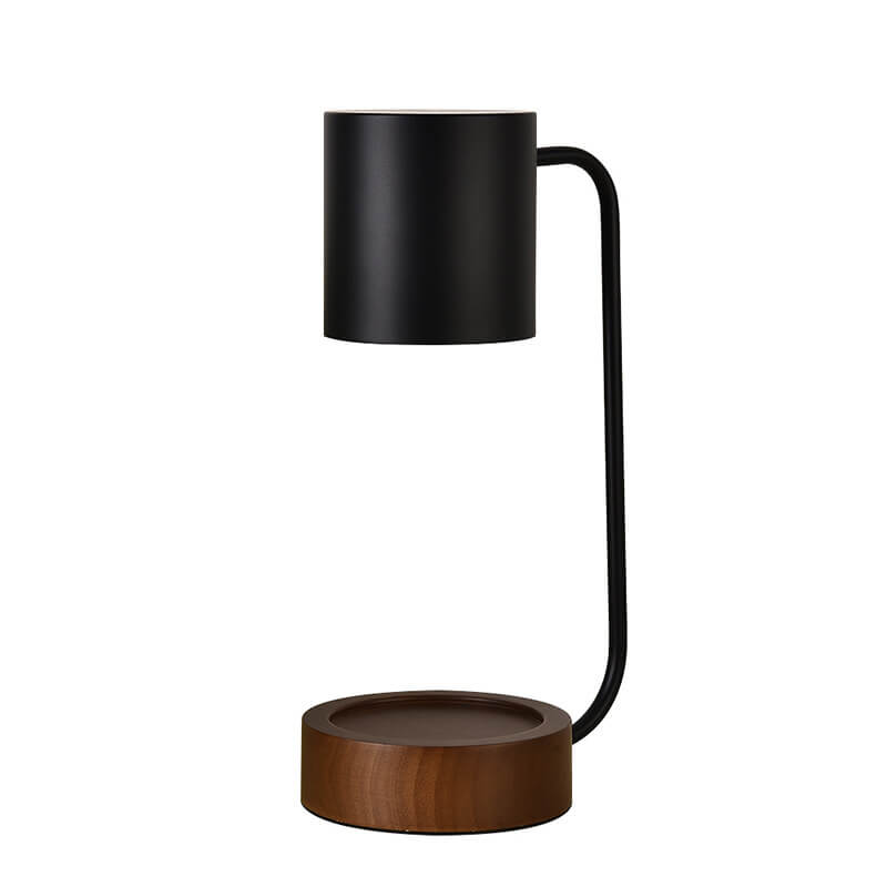 Lampa stołowa z drewnianą podstawą Akari | Ventumra