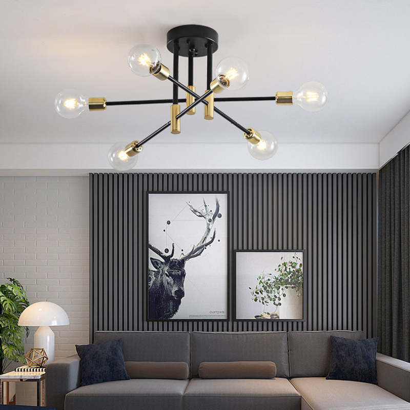 Lindsy Retro Satellite Shape Ceiling Light | ventumra