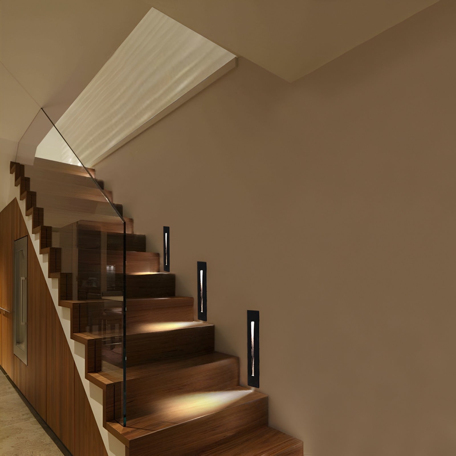 NovaStep Recessed LED Stair Light 3W Aluminum Wall Lamp