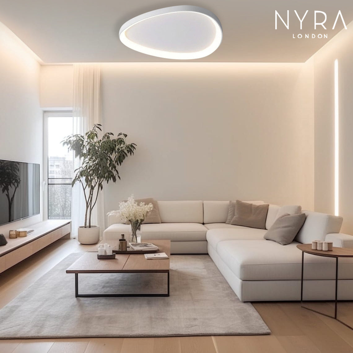 LyraSage Lamps | Dual-Color Warm & Cool Lighting Options
