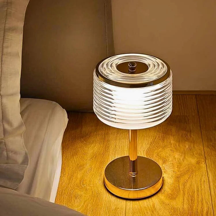 Aurelle | Layered Ring-Shaped Lamp With Halo Glow For Home