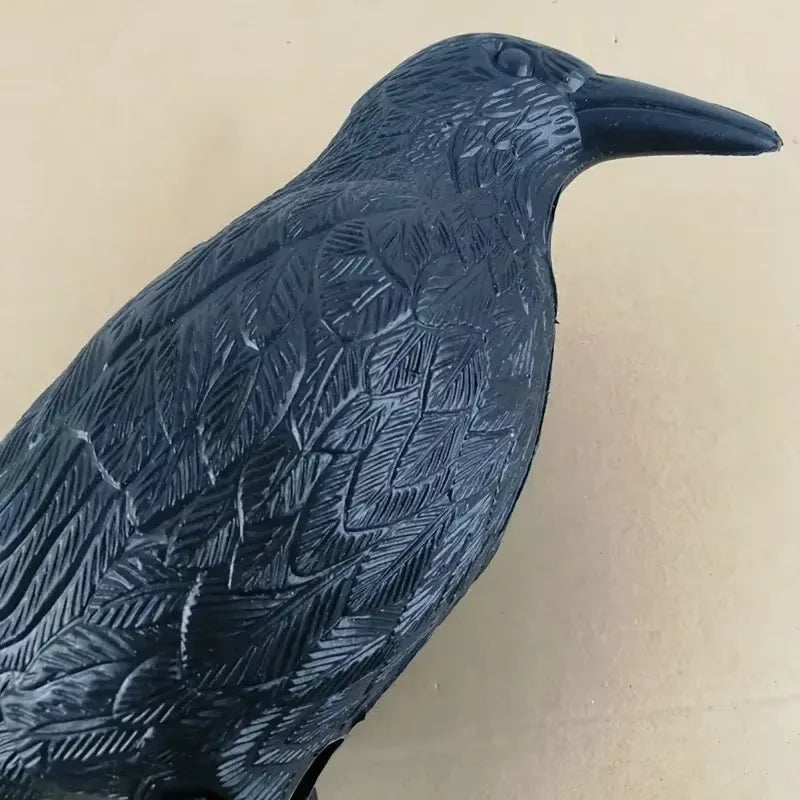 Naturtrogen kråkattrapp 35 cm — Naturlig fågelskrämma