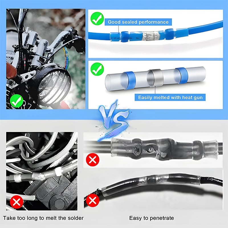 Conectores eléctricos impermeables - Seguros y resistentes a la corrosión