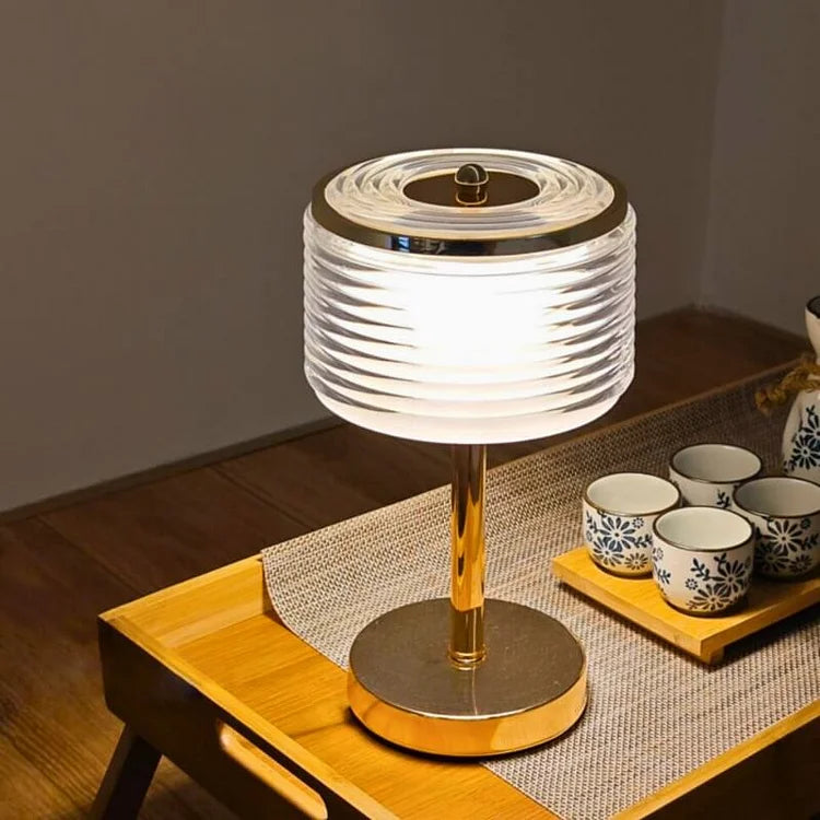 Aurelle | Layered Ring-Shaped Lamp With Halo Glow For Home