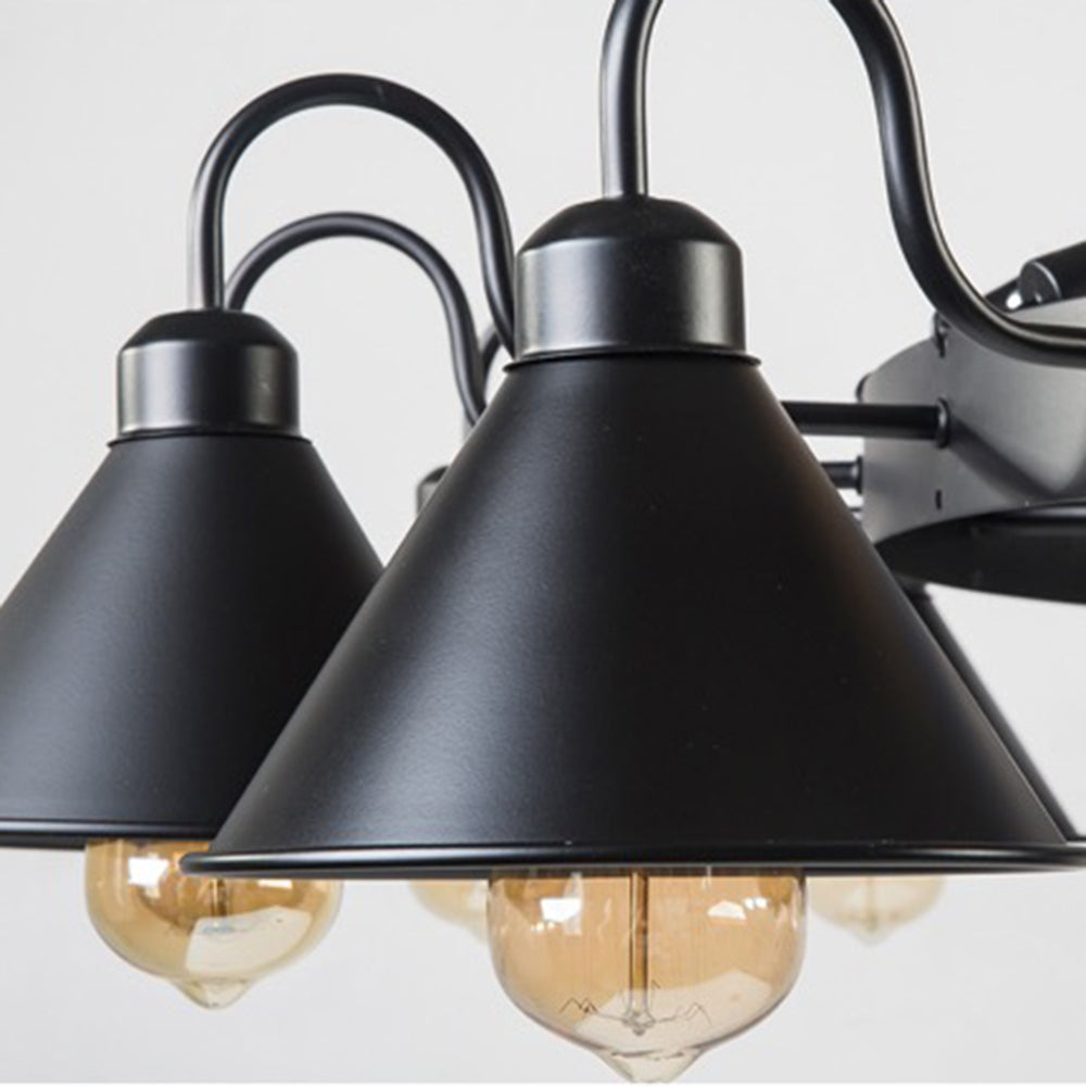 Epoch Vintage Industrial Rope Chandelier  Living Room | ventumra