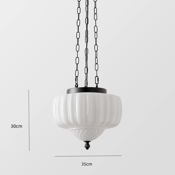 LyraNova White Minimalist Pendant Light for Modern Interiors