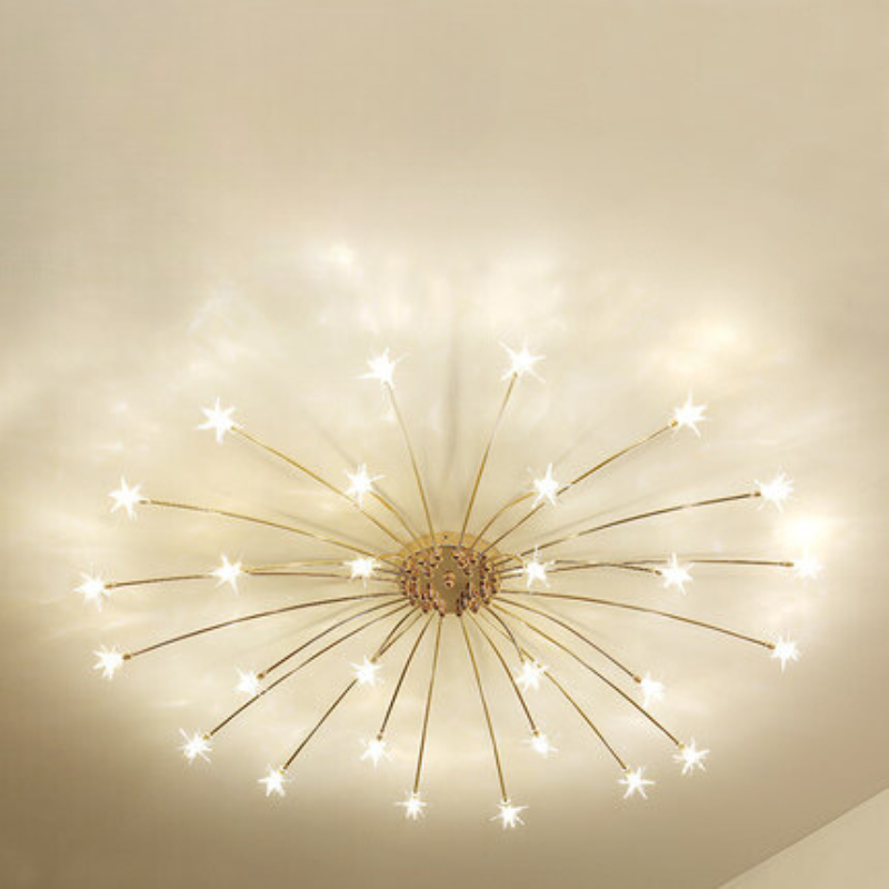 Arisha Art Deco Starry  Flush Mount Ceiling Light | ventumra