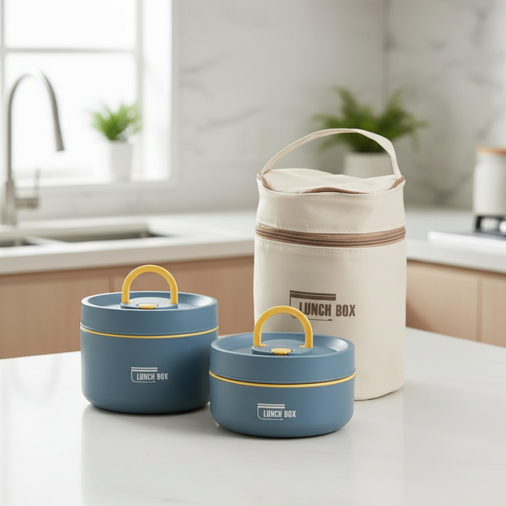 NovaLunch Insulated Lunch Box — Four-Hour Heat Retention, Thermal Food Container