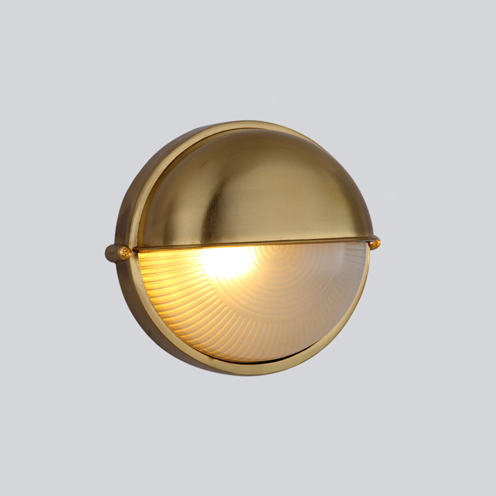 Vorn Modern Round/Ellipse Outdoor Waterproof Wall Lamp. 2 Colors | ventumra