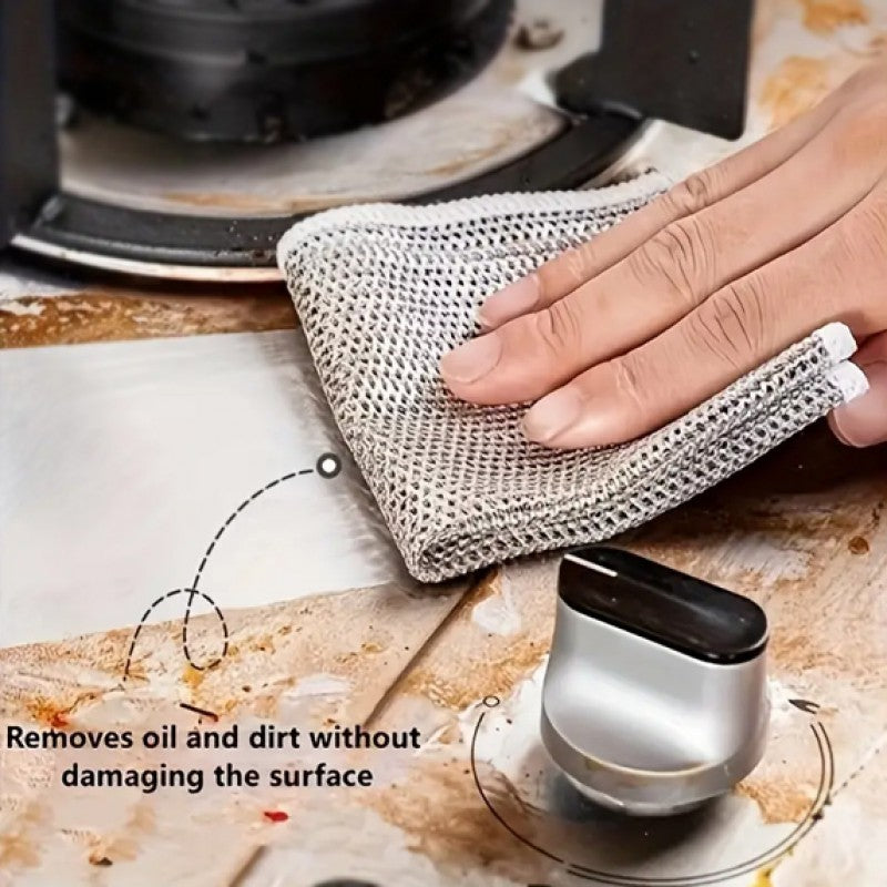 Panni per la pulizia dei piatti CleanWave, confezione da 5 - assorbenti e resistenti