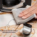 Panni per la pulizia dei piatti CleanWave, confezione da 5 - assorbenti e resistenti