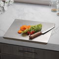1 mm Stainless Steel Cutting Board — Durable, Non-Slip Surface