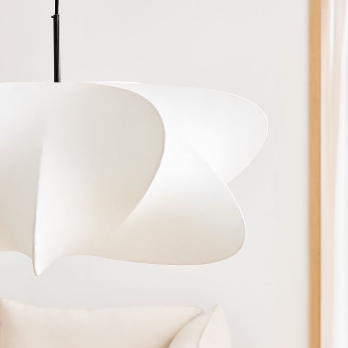 Modern Silk Cocoon Pendant Ceiling Light | Ventumra