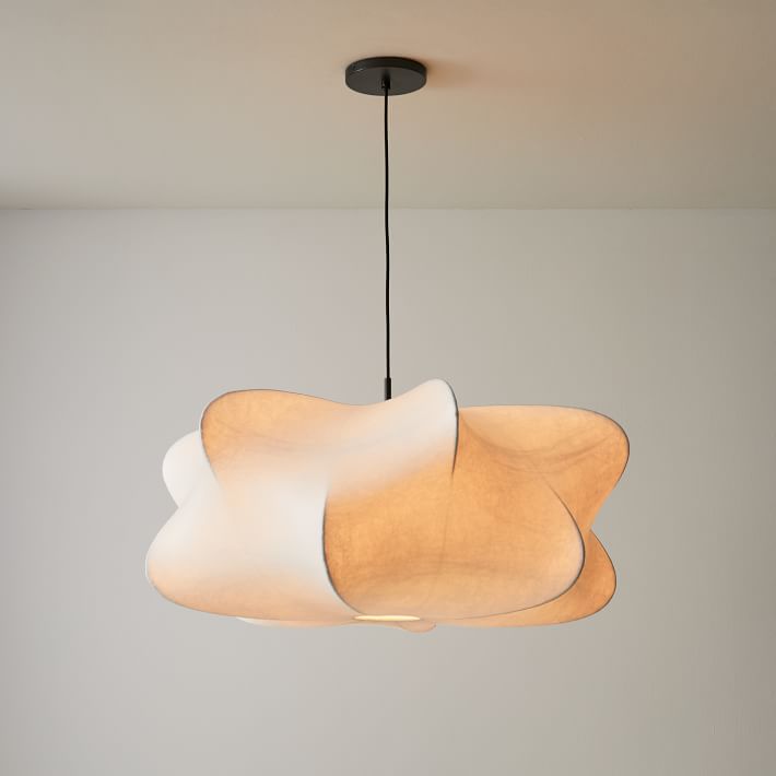 Modern Silk Cocoon Pendant Ceiling Light | Ventumra