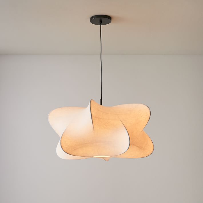 Modern Silk Cocoon Pendant Ceiling Light | Ventumra