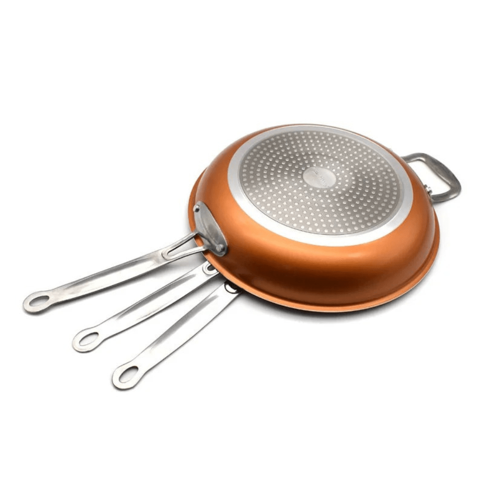 Frigideira CopperCraft Pro — Revestimento antiaderente, distribuição uniforme do calor