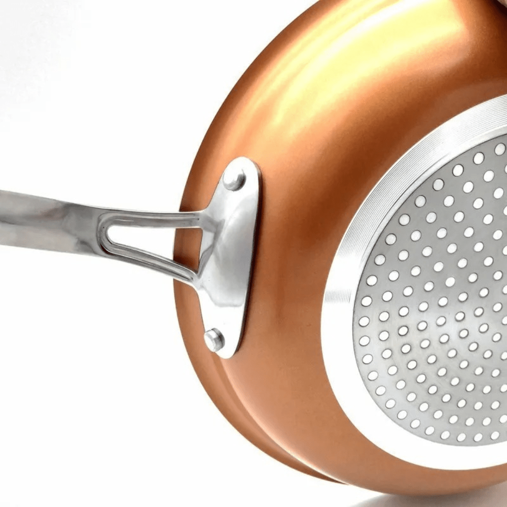 Frigideira CopperCraft Pro — Revestimento antiaderente, distribuição uniforme do calor