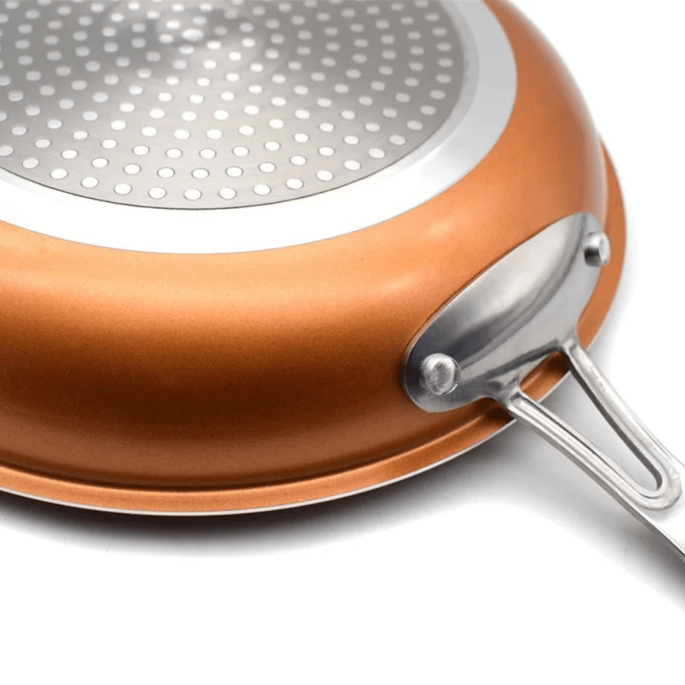 Frigideira CopperCraft Pro — Revestimento antiaderente, distribuição uniforme do calor