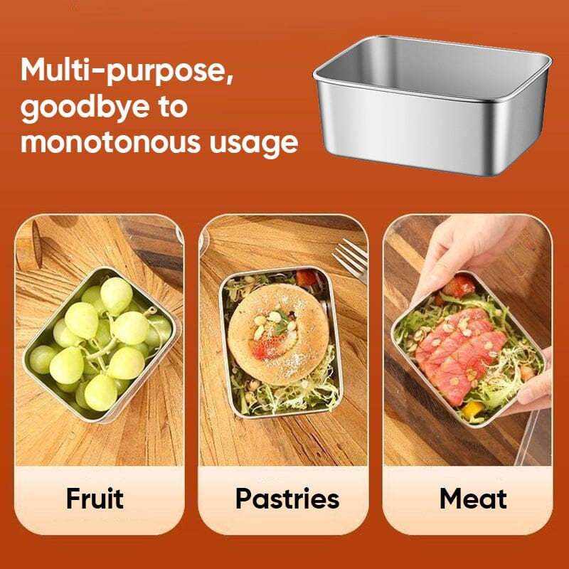High-Quality Stainless Steel Containers for Food Storage