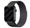 Elegant Black Finish Milanese Edition Strap For Apple Watch | Ventumra